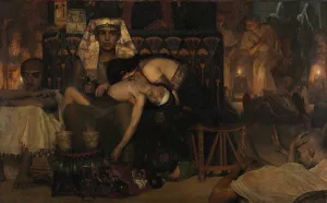 The Death of the Pharaoh's Firstborn Son by Lawrence Alma-Tadema The Death of the Pharaoh's Firstborn Son by Lawrence Alma-Tadema Oil Painting