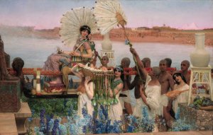 The Finding of Moses by Lawrence Alma-Tadema Oil Painting
