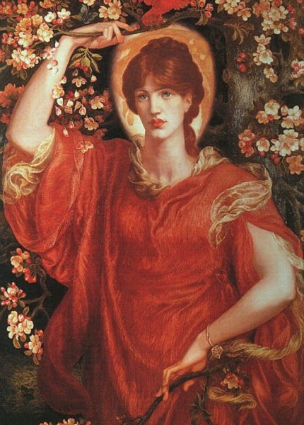 A Vision of Fiammetta by Lawrence Carmichael Earle - Hand-Painted Oil Painting Reproduction