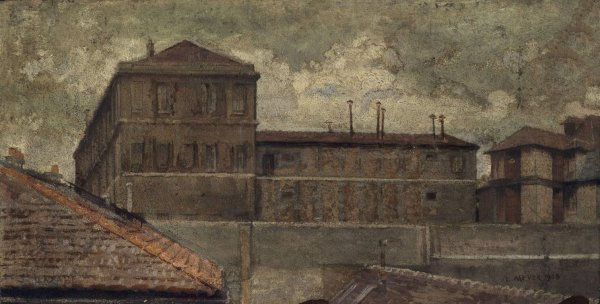Main Product Photo of La Prison Saint-Lazare.  Painting by Lazar Meyer