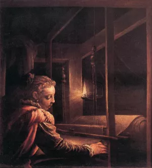 Penelope by Leandro Bassano Oil Painting