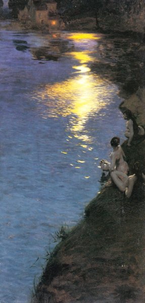The Lure of Sirens by Leandro Ramon Garrido Oil Painting