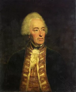 Admiral Robert Roddam, 1719-1808 Oil painting by Lemuel Francis Abbott
