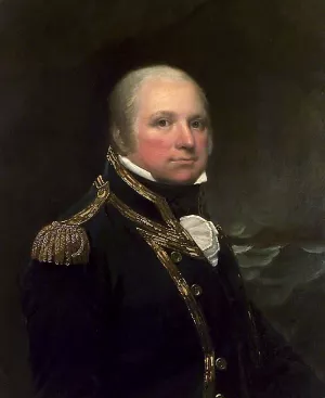 Captain John Cooke, 1763-1805 by Lemuel Francis Abbott Oil Painting