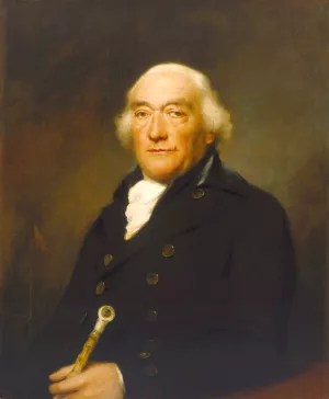Captain William Locker painting by Lemuel Francis Abbott