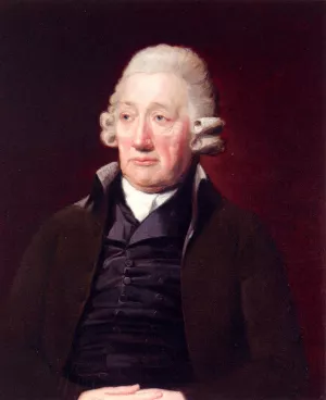 Portrait Of John Wilkinson 1728-1808; The Staffordshire Iron Master by Lemuel Francis Abbott Oil Painting