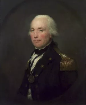 Rear-Admiral Sir Robert Calder, 1745-1815 by Lemuel Francis Abbott - Oil Painting Reproduction