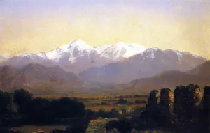 Cucamonga Valley painting by Lemuel M. Wiles
