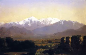Cucamonga Valley Oil painting by Lemuel M. Wiles
