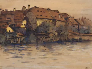 Das Ursulinenkloster in Graz by Leo Diet Oil Painting