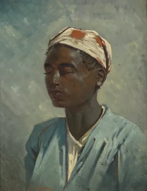 Knabenportrait by Leo Diet Oil Painting