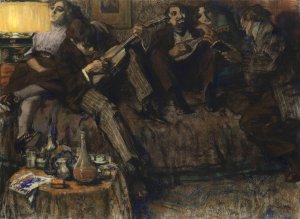 Boheme by Leo Gestel Oil Painting