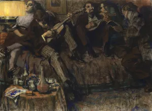Boheme by Leo Gestel Oil Painting