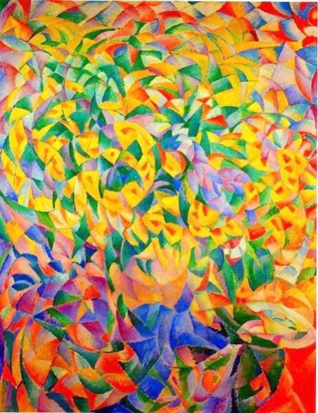 Main Product Photo of Groot Bloemenstuk also known as Cubist Bouquet Painting by Leo Gestel