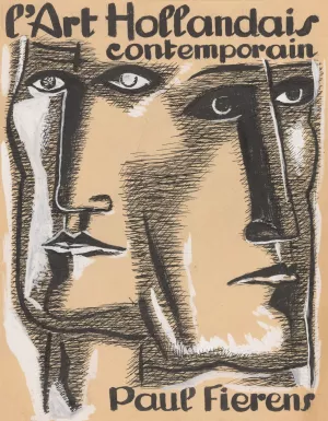 Ontwerp Boekomslag 'l'Art Hollandais Contemporain' by Leo Gestel Oil Painting