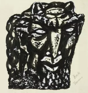 Vignet voor boek 'L'art Hollandais contemporain'van Paul Fierens by Leo Gestel Oil Painting