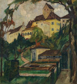 Schloss Seefeld IV by Leo Putz Oil Painting