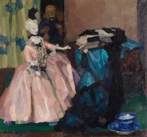 Weise Puppe by Leo Putz Oil Painting