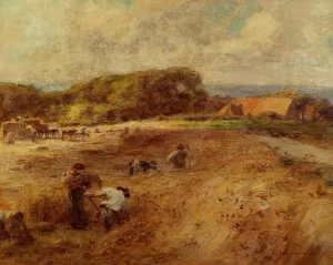 Harvesters near the Farm of Sambre