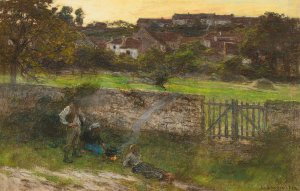 Les Chemineaux by Leon Augustin Lhermitte Oil Painting