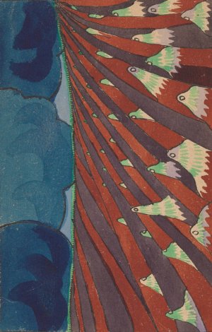 Le sacre du printemps by Leon Bakst Oil Painting