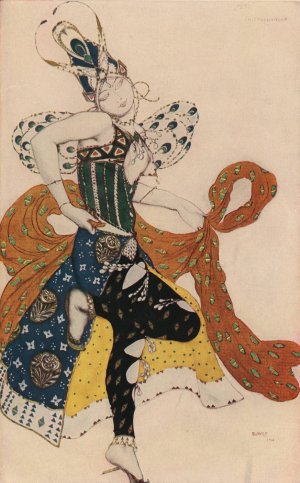 The Peri from 'Peri' by Leon Bakst Oil Painting