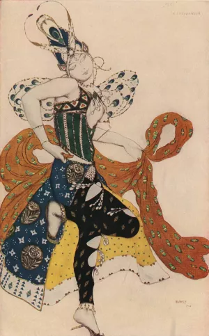 The Peri from 'Peri' by Leon Bakst Oil Painting