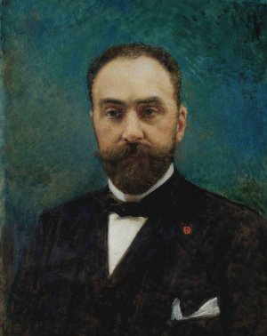 Charles Ephrussi by Leon Bonnat Oil Painting