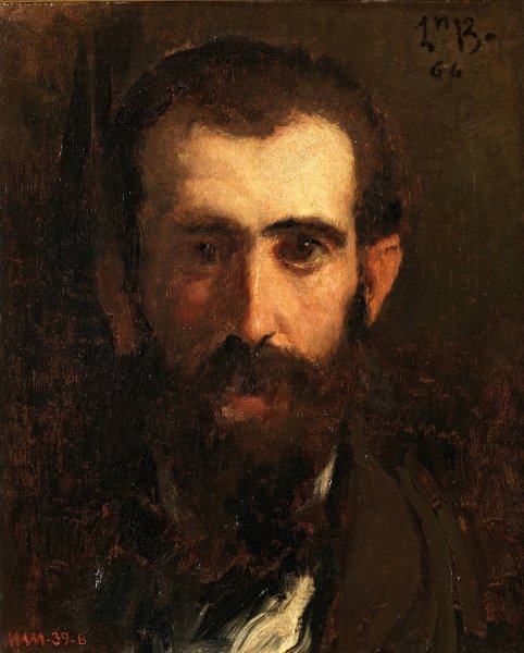 El pintor Ceferino Araujo Sanchez  by Leon Bonnat - Hand-Painted Oil Painting Reproduction