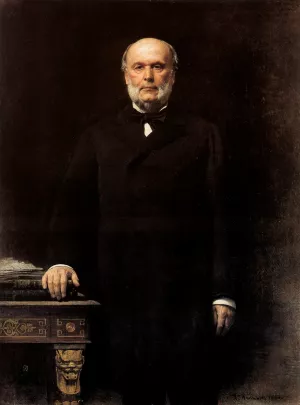 Portrait of Jules Grevy painting by Leon Bonnat