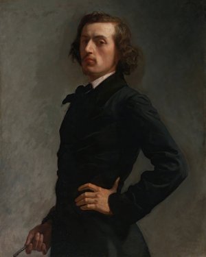 Portrait Of Monsieur Allard by Leon Bonnat Oil Painting