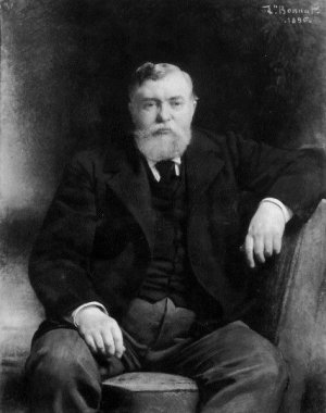 Portrait of Prince V. N. Tenishev by Leon Bonnat Oil Painting