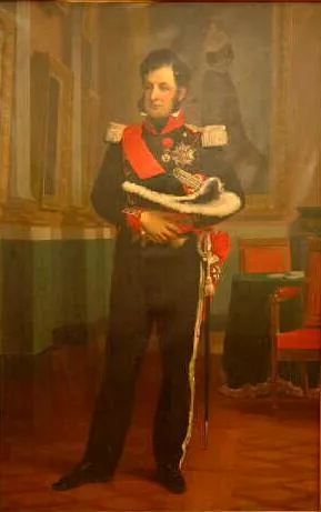 Portrait du roi Louis-Philippe by Leon Cogniet - Oil Painting Reproduction