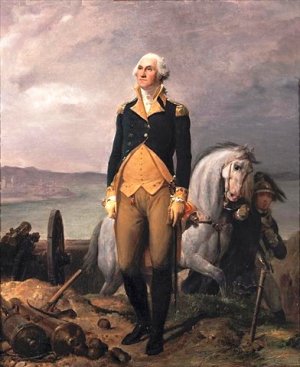 Washington by Leon Cogniet Oil Painting