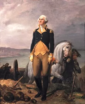 Washington by Leon Cogniet - Oil Painting Reproduction