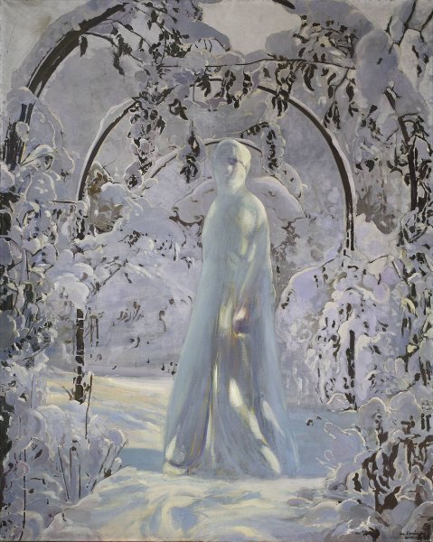 Main Product Photo of Allegory of winter  Painting by Leon Kamir-Kaufmann