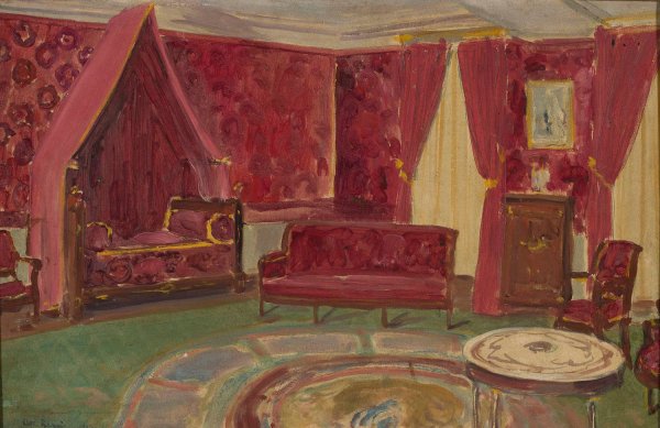 Bonaparte's bedroom  by Leon Kamir-Kaufmann - Hand-Painted Oil Painting Reproduction