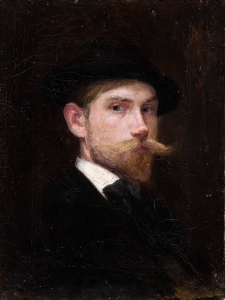 Main Product Photo of Self-Portrait  Painting by Leon Kowalski