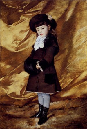 Portrait of Mademoiselle Marie Dubois by Leon Louis Antoine Tanzi Oil Painting