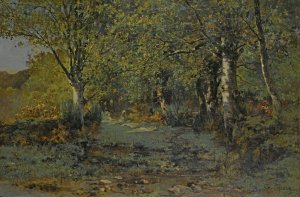 Paysage by Leon Pelouse Oil Painting