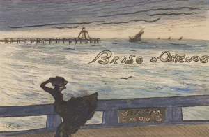 Brise d'Ostende. Parfum exquis Oil painting by Leon Spilliaert