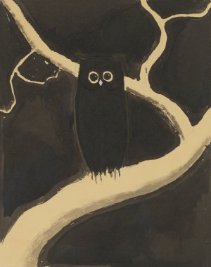 De uil by Leon Spilliaert Oil Painting