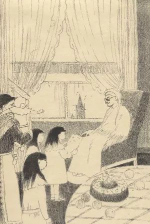 Les voeux de Nouvel An Oil painting by Leon Spilliaert