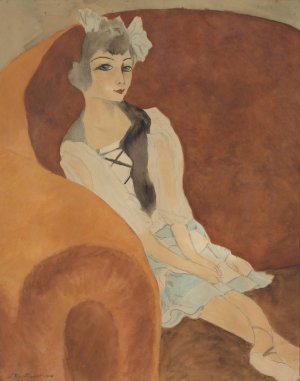 Pop in zetel by Leon Spilliaert Oil Painting