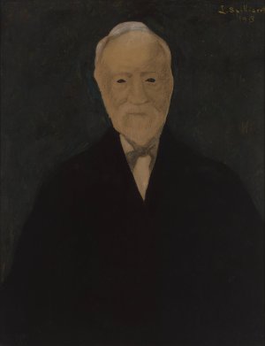Portret van Andrew Carnegie by Leon Spilliaert Oil Painting