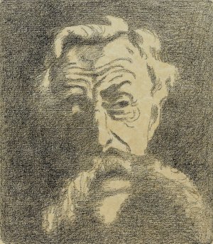 Portret van Emile Verhaeren by Leon Spilliaert Oil Painting