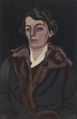 Portret van mevrouw Storck-Hertoghe by Leon Spilliaert Oil Painting