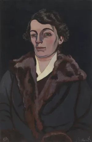 Portret van mevrouw Storck-Hertoghe by Leon Spilliaert Oil Painting