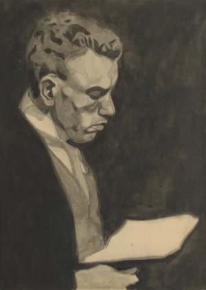 Portret van mijn broer by Leon Spilliaert Oil Painting