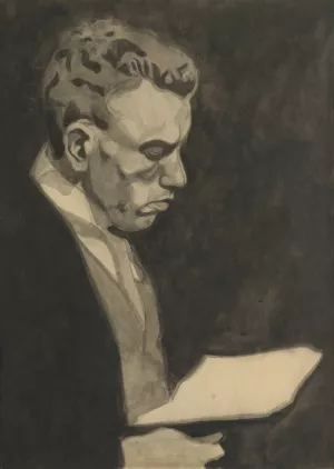 Portret van mijn broer Oil painting by Leon Spilliaert